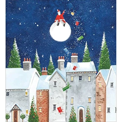 Image of Pack of 5 Magical Day Charity Christmas Cards Supporting Multiple Charities 493294