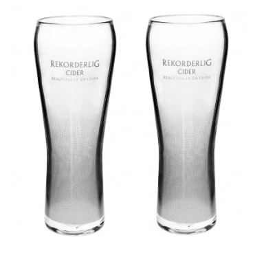 Image of Rekorderlig Cider Pint Glasses CE 20OZ/568ml (Set of 2)