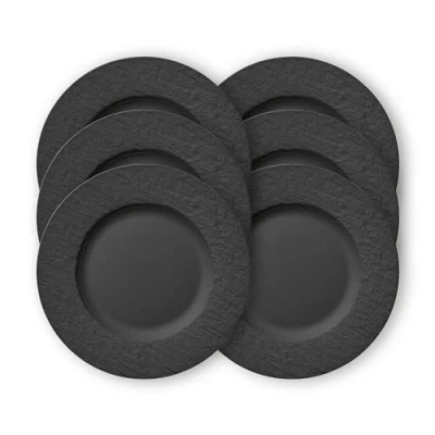 Image of Villeroy &amp; Boch Manufacture Rock Flat Plate 27cm