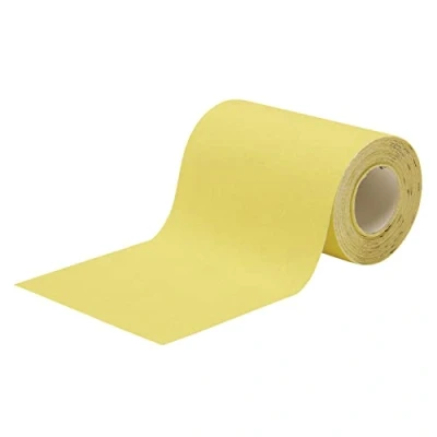 Image of Draper Woodworking Sanding Roll, 115mm x 5m, 120 Grit