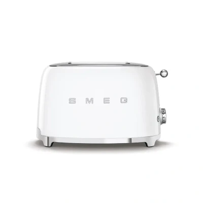 Image of Smeg Toasters White 50s Toaster 2x2