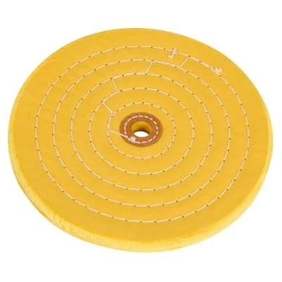Image of Sealey Buffing Wheel Ø200 x 16mm Ø16mm Bore Coarse