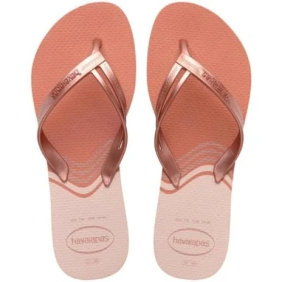 Image of Havaianas Elegance Print, Pink Clay, 4.5/5