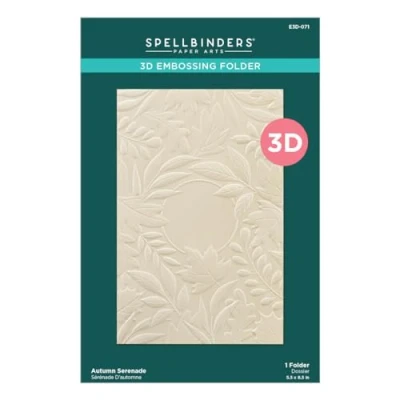 Image of Spellbinders 3D Embossing Folder, ONE