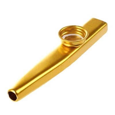 Image of Eighosee Metal Kazoo Flute Mouth Music Instrument Harmonica Practical