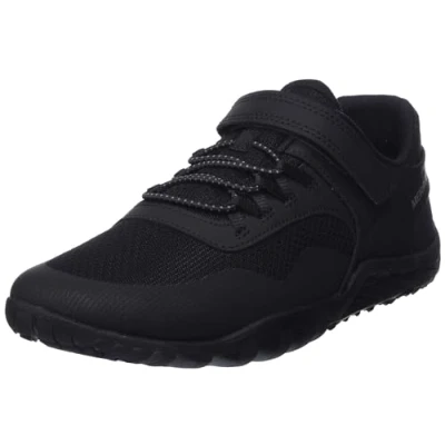 Image of Merrell Trail Glove 7 Unisex Hiking shoes for kids, Size: 13K, Black Synthetics/textile
