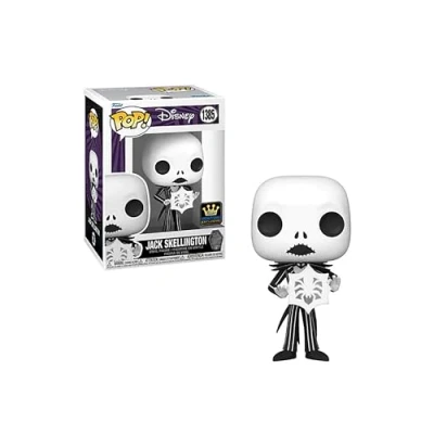 Image of Funko POP! DISNEY: The Nightmare Before Christmas 30th Jack Skellington w/Snowflake (FS), Small(73947)