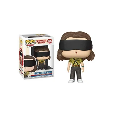 Image of Funko POP! Vinyl: Television: Stranger Things: Battle Eleven Collectable Vinyl Figure Gift Idea Official Merchandise Toys for Kids &amp; Adults TV Fans Model Collectors and Display