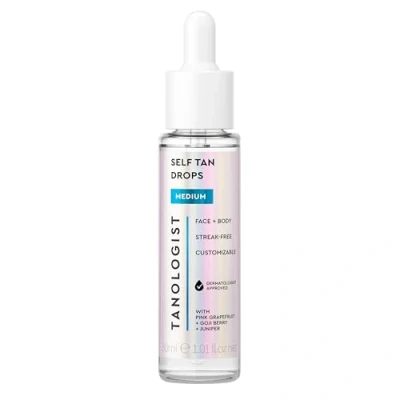 Image of Tanologist Self Tan Drops Medium (30 ml) Add Tanning to Skin Care For Sensitive Dermatologist Approved Clean Ingredients &amp; Vegan