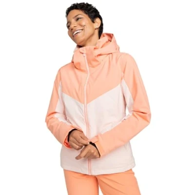 Image of Roxy Jackets FREE JET BLOCK JK Women Pink XXL