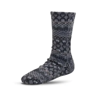 Image of Acorn Unisex Versafit Sock Slipper, Charcoal Cable, Medium UK