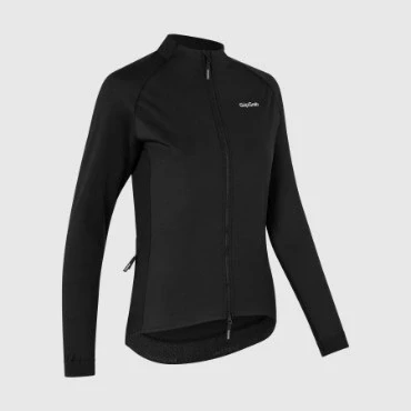 Image of Gripgrab Windproof Jacket Cycling Jersey, Women&#039;s, Size: Large, Black