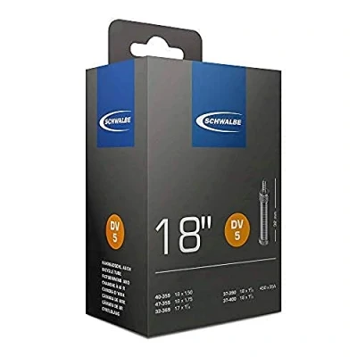 Image of Schwalbe 318577 bicycle inner tube 18x1 1/4 1.90/20x1.25 dunlop 40mm