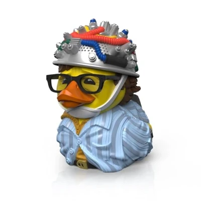 Image of TUBBZ First Edition: Ghostbusters Ray Stantz Cosplaying Rubber Duck Vinyl Figure (Louis Tully (Bathtub))