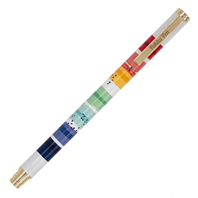 Image of Pukka Pad, Pen Metal with Refillable Gel Ink Perfectly Weighted Smooth, Precise Black Removable Cap and Gold Details Colour Wash