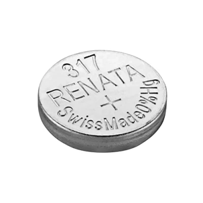Image of 317 (SR516SW) Coin Battery/Silver Oxide 1.55V / for Watches, Torches, Car Keys, Calculators, Cameras, etc/iCHOOSE