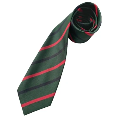 Image of Royal Green Jackets Regiment Tie (Clip On (20 inch))