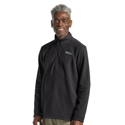 Image of Jack Wolfskin Men&#039;s Taunus Hz Jumper, Black, L