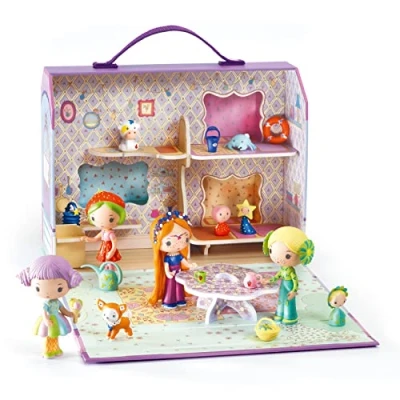 Image of DJECO 36952 Tinyli Casita de Bluchka &amp; Indie Variety Dolls Figures, Multicoloured, One Size