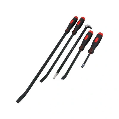 Image of 5 PCE PRY / CROW BAR SET WITH HANDLES