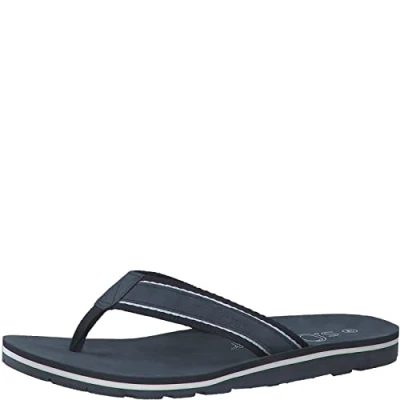 Image of s.Oliver Men&#039;s 5 17202 30 Slide Sandal, Navy, 9 UK