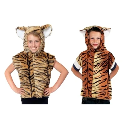Image of Charlie Crow Tiger Costume for kids one size 3 8 Years.