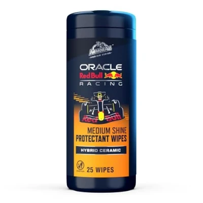 Image of Armor All Podium Series™ Hybrid Ceramic Medium Shine Protectant Wipes, 25 Count, Interior Car Wipes Developed in Collaboration With Oracle Red Bull Racing