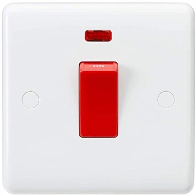 Image of KnightsBridge Curved Edge 45A DP Switch with Neon (small)