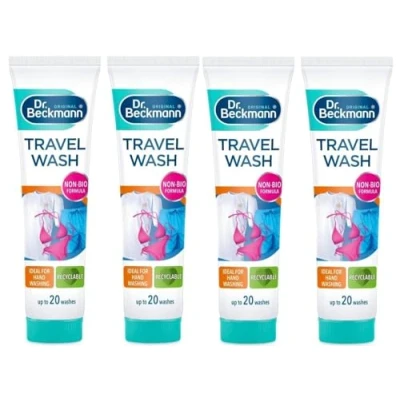 Image of UKDeals Direct® Non Bio Travel Wash Gel 100ml (Pack of 4)