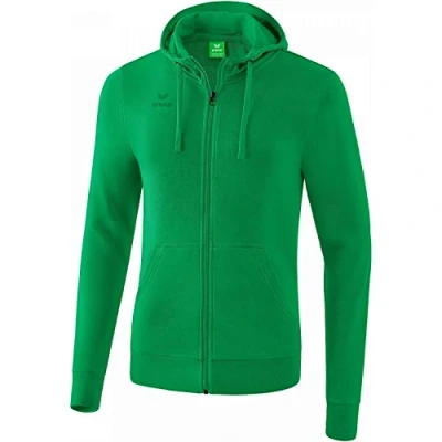 Image of Erima Hooded Sweat Jacket Emerald, 152