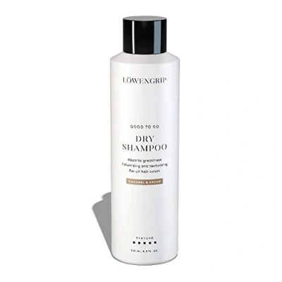 Image of Löwengrip, Good To Go Dry, Volumizing Shampoo Provitamin B5 &amp; Soy Protein. Absorbs oil. Adds shine texture. Sweden’s Fastest Growing Beauty Brand. All hair colors. 250 ml