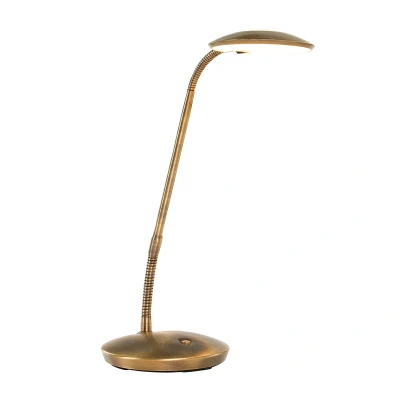 Image of Zenith Led Desk Task Lamp Bronze Brushed, Plastic Matt