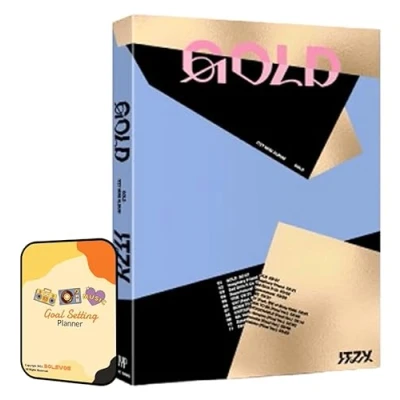 Image of ITZY Album GOLD LIGHT ver.+Pre Order Benefits+BolsVos Exclusive K POP Giveaways Package