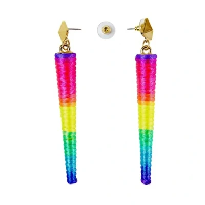 Image of Widmann 03534 ? cone Earrings Neon, One Size