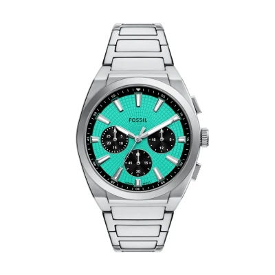Image of FOSSIL Men&#039;s Analog Quartz Watch with Stainless Steel Strap FS6117
