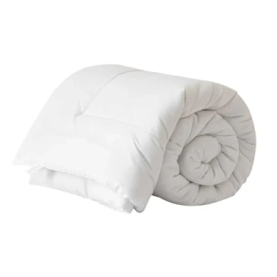Image of Good Nite King Size Duvet 15tog Winter Warmth Soft Polyester Hollowfibr White Bedding With Corner Ties Machine Washable (White 15 tog, 230x220cm)