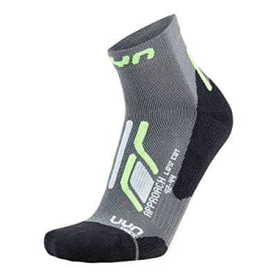 Image of UYN S100196 TREKKING APPROACH LOW CUT Socks Men&#039;s Grey green 44