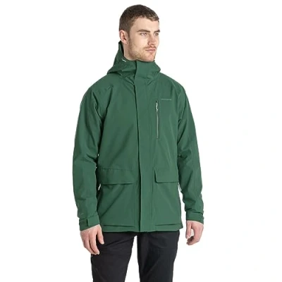 Image of Craghoppers Mens Lorton Jacket S Evergreen