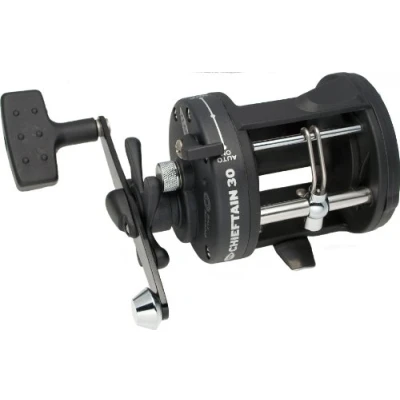 Image of FLADEN Chieftain Multiplier Reel Black, 30