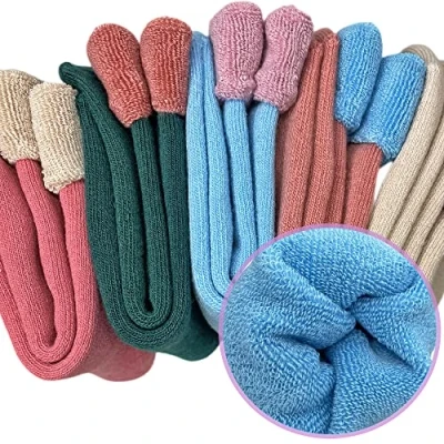 Image of Hocerlu 5 Pairs Womens Thermal Socks, Thick Warm Ladies Wool Socks for Cold Winter, Cozy Soft Boot UK Size 4 8