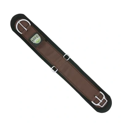 Image of Weaver Leather Felt Lined Straight Smart Cinch, Brown, 28 Inch