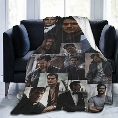 Image of Ultra Soft Fluffy for Henry Cavill Throw Size Flannel Fleece All Season Light Weight Living Room/Bedroom Warm Blanket60&quot;x50&quot;