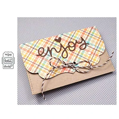 Image of Cutting Dies for Card Making, Yuntrip Wedding Invitation Envelope Frame Metal Die Cuts Stencils DIY Scrapbooking Photo Album Decorative Paper Making Supplies