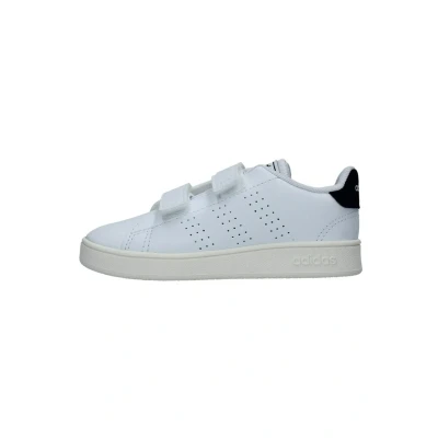Image of adidas Originals Advantage Lifestyle Court TWO Hookandloop Baby shoes for kids, Size: 9K, White