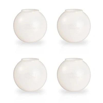 Image of Officina Naturae Set of 4 Ecological and Graduated Measuring Balls for Washing Machine Powder Liquid Laundry Made in Italy