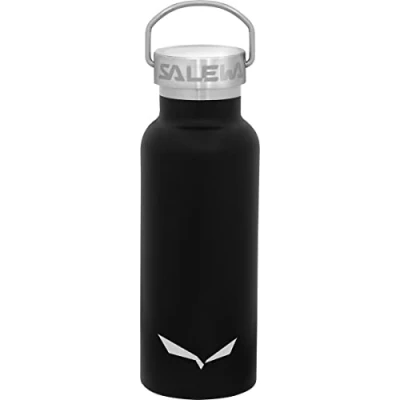 Image of Salewa Unisex&#039;s VALSURA INSUL BTL 0,45 L Bottle, Black, UNI