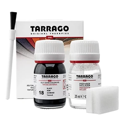 Image of Tarrago Self Shine Color dye 25 ml Shining for Shoes and Accessories Bitumen Covers Scuffs Wear of Footwear Universal