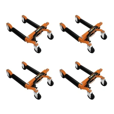 Image of MonsterShop Hydraulic Positioning Skates (Pack of 4)