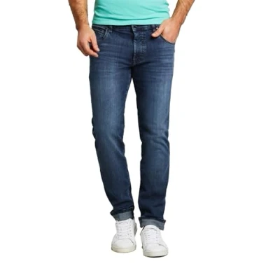 Image of bugatti Men&#039;s 3038d 76683 Jeans, Blue, W32/L34