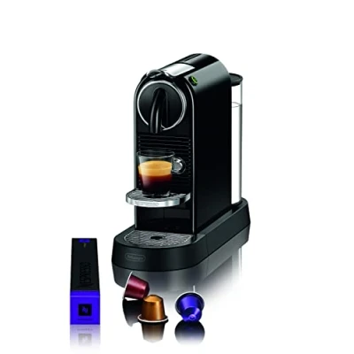 Image of Nespresso De’Longhi Citiz EN 167.B Entièrement automatique Cafetière à dosette 1 L